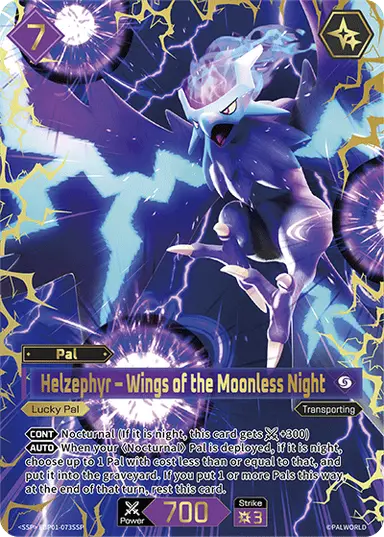 Helzephyr – Wings of the Moonless Night · EBP01-073SSP · SSP