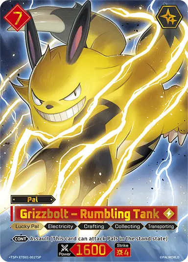 Grizzbolt – Rumbling Tank · ETD01-001TSP · TSP